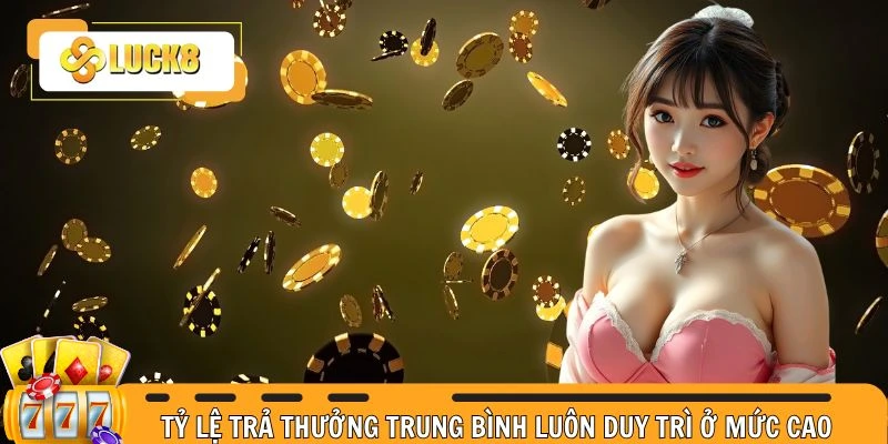 Tỷ lệ trả thưởng trung bình luôn duy trì ở mức cao